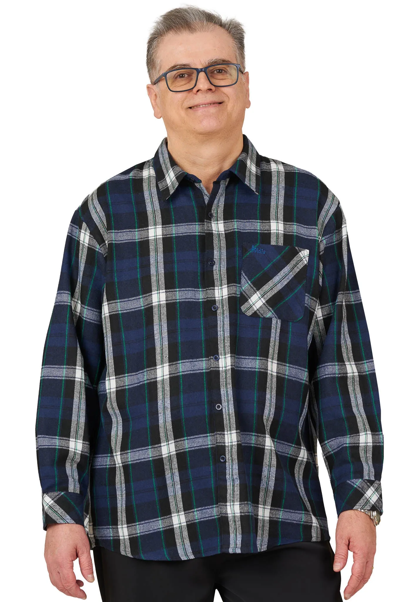 Adaptive Shirt - Theo | Midnight