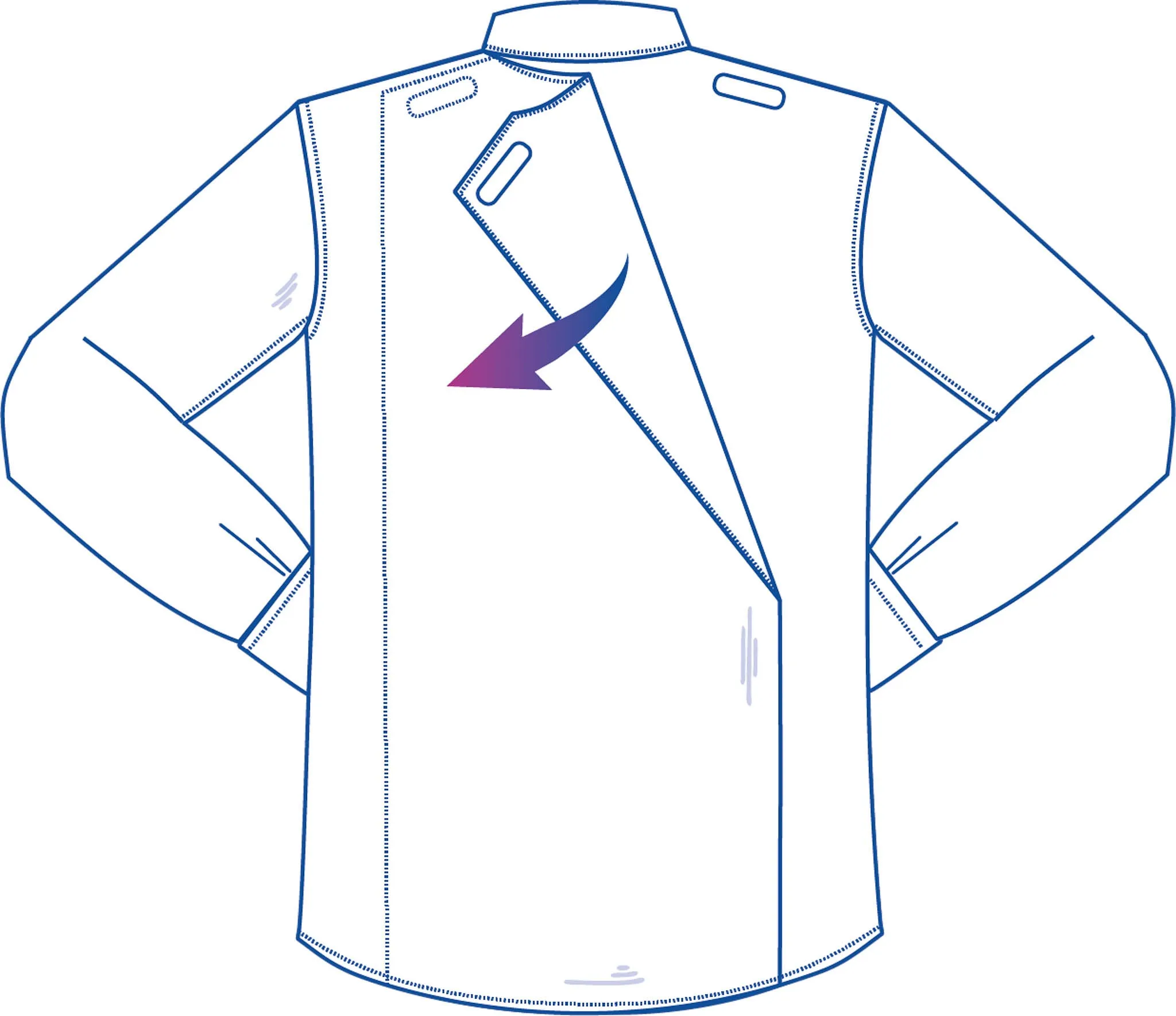 Adaptive Shirt - Theo | Midnight