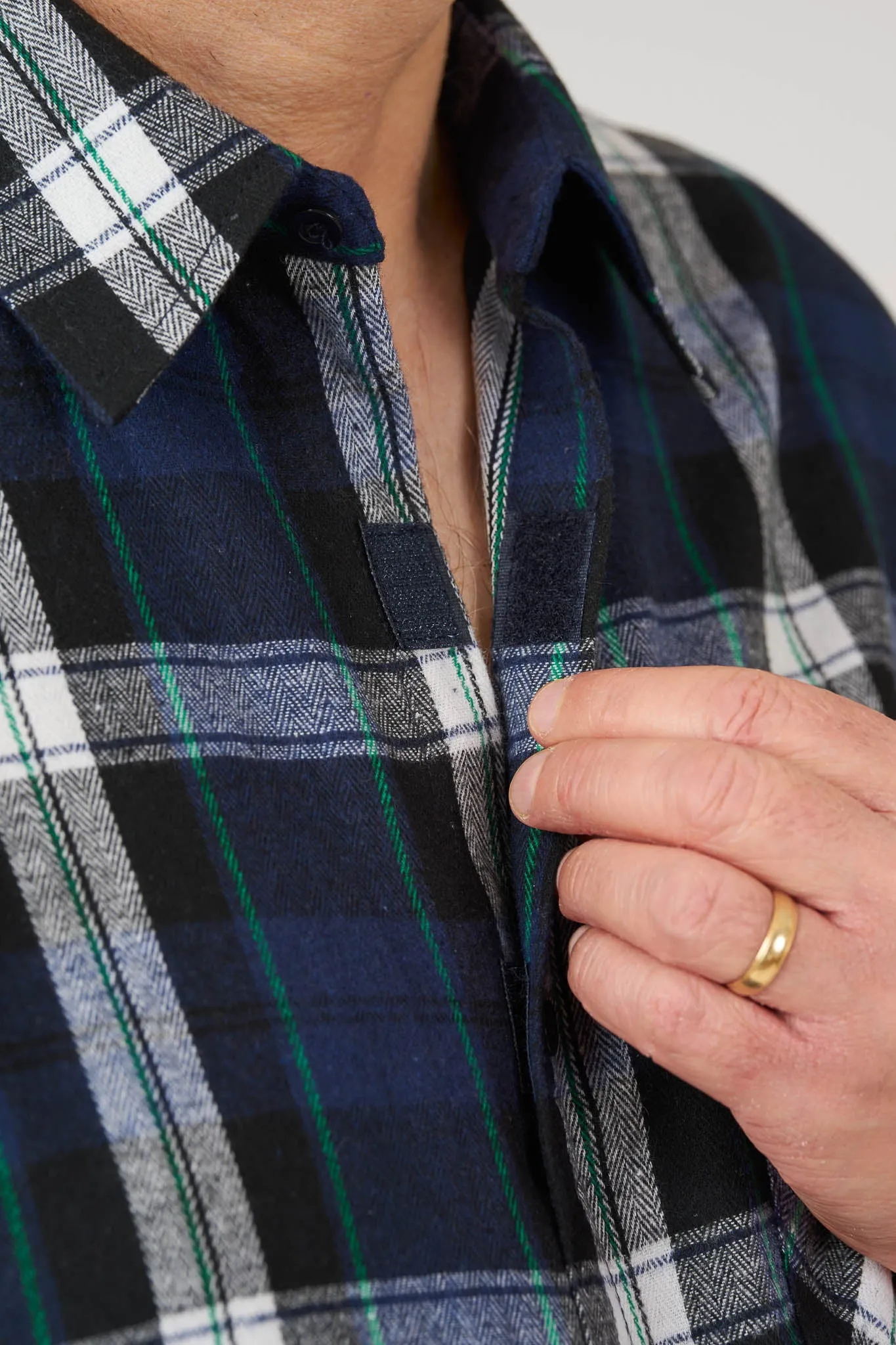 Adaptive Shirt - Theo | Midnight
