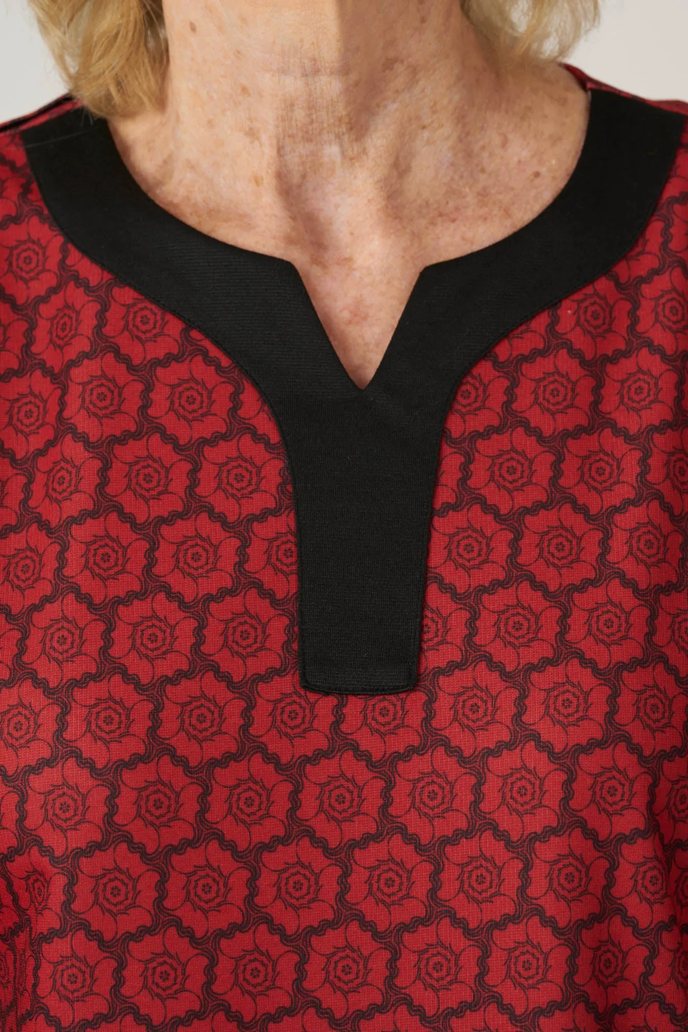 Adaptive Top - Torie | Garnet