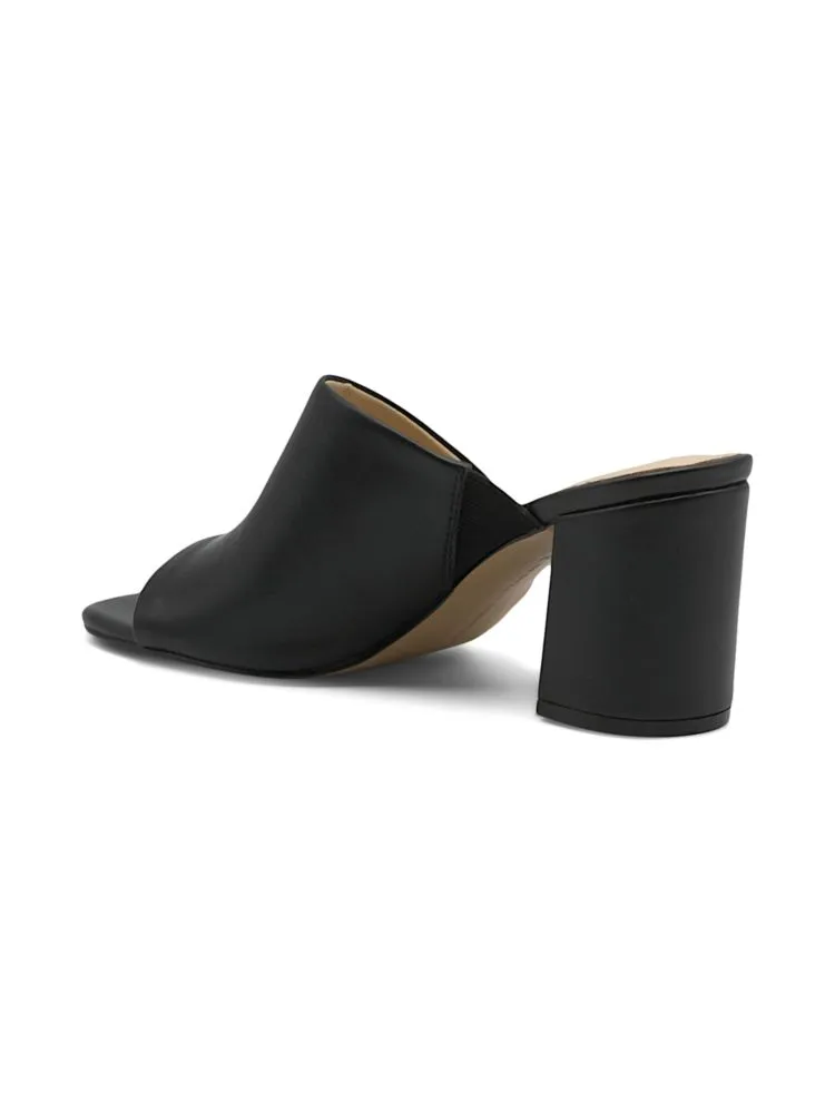 Adrienne Vittadini Albi Block Heel Mules, Yellow