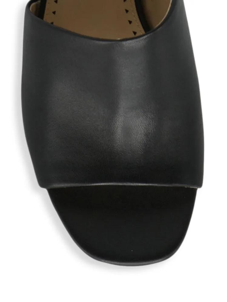 Adrienne Vittadini Albi Block Heel Mules, Yellow