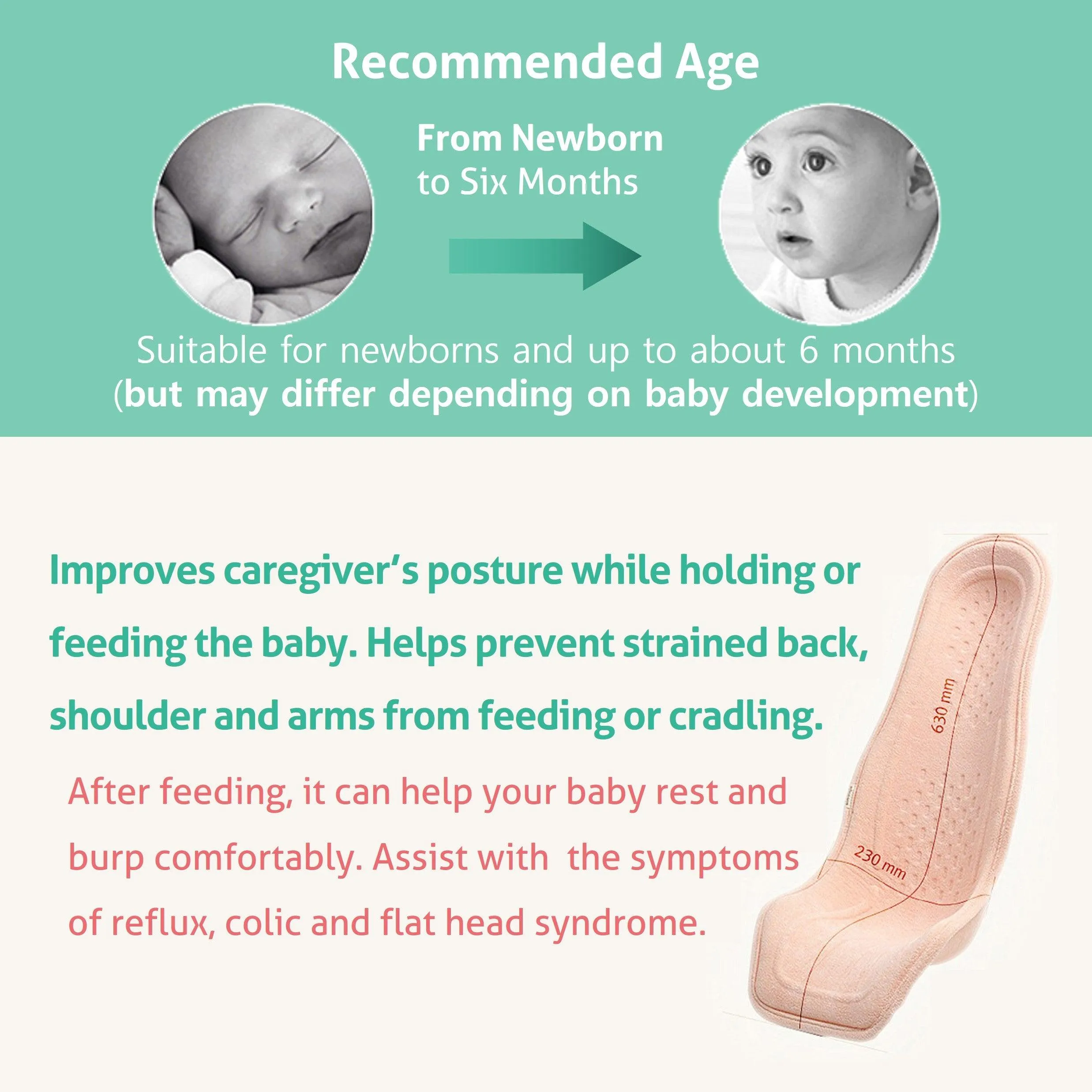 Alpremio Feeding & Care Seat - Full Organic (0-6m )