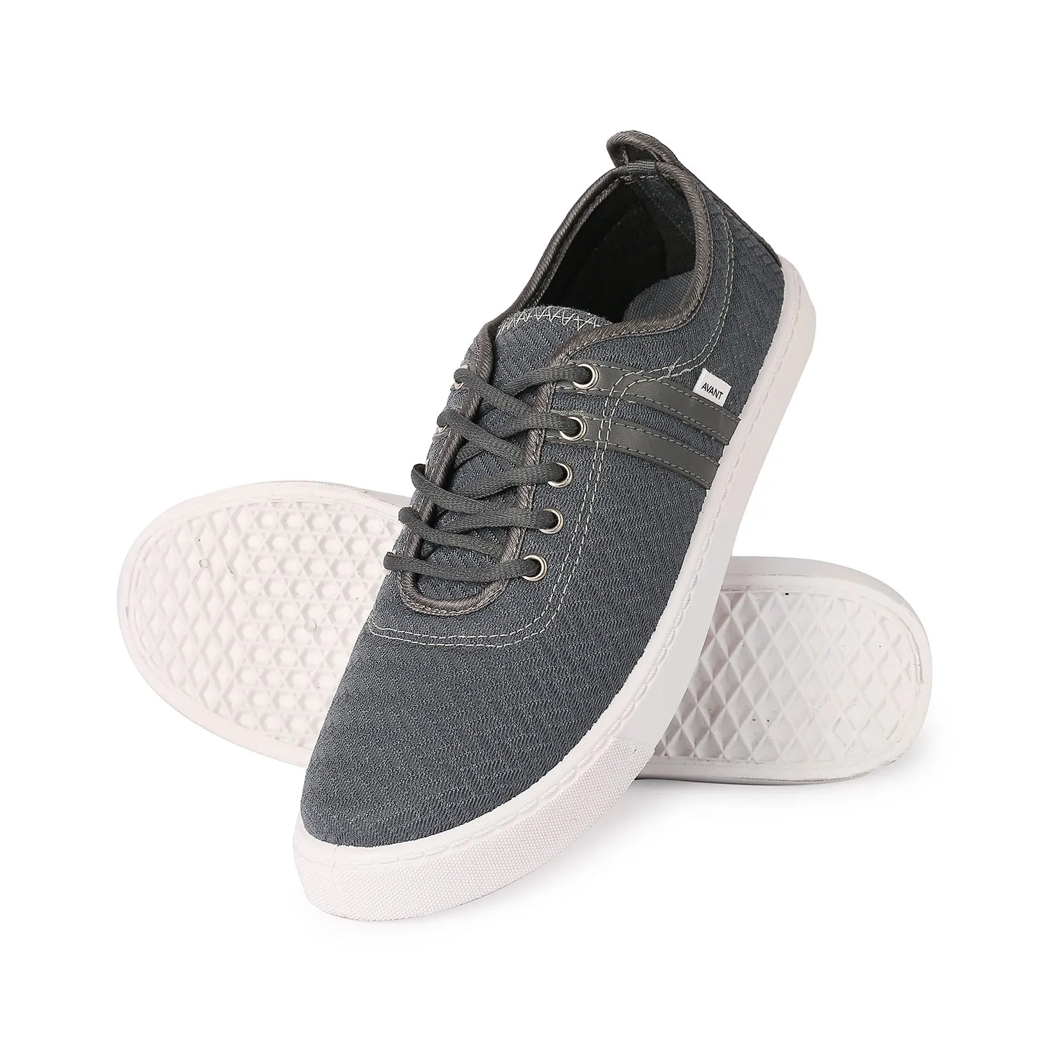 Avant Bi-Striped Active Lifestyle Shoes - Grey