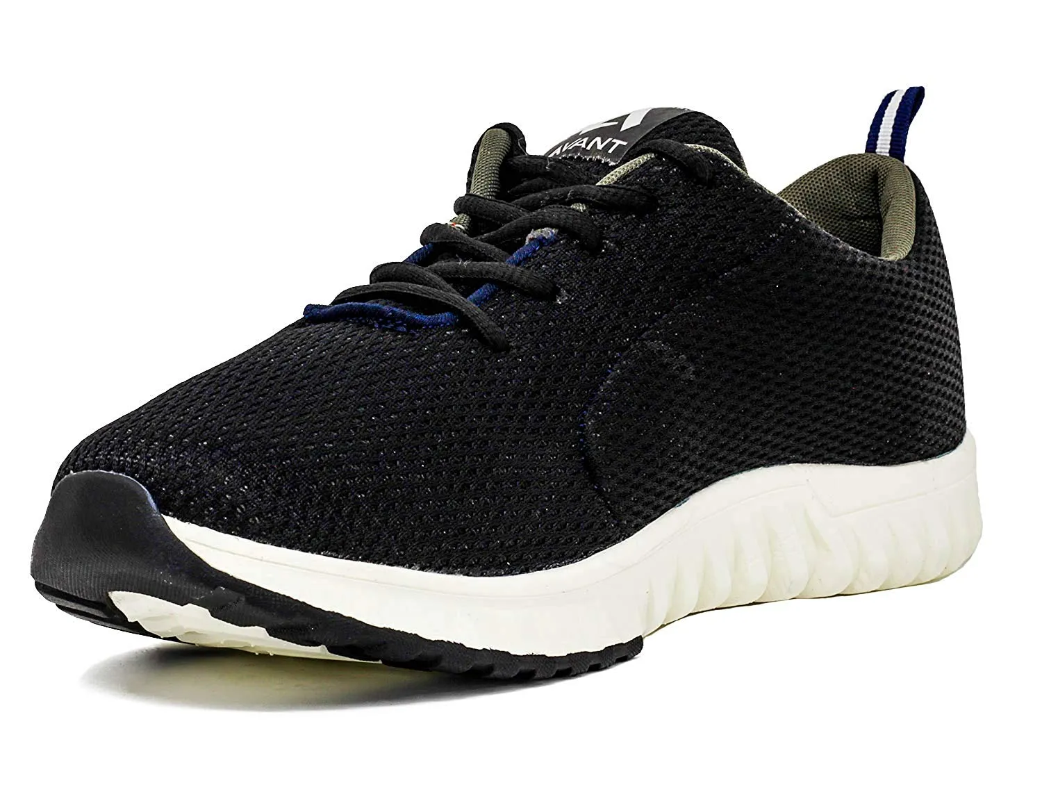 Avant Men's Hex Sports Running Shoes - Black/Grey