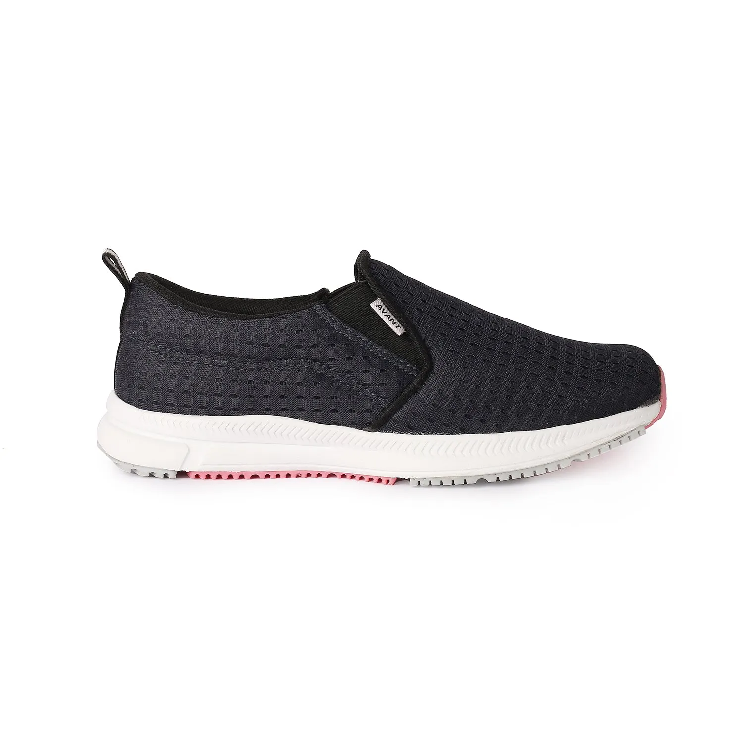 Avant  Women's Single Mesh Slip On Sports Shoes - Navy Blue
