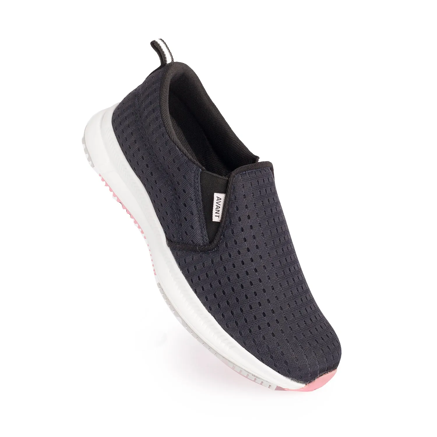 Avant  Women's Single Mesh Slip On Sports Shoes - Navy Blue