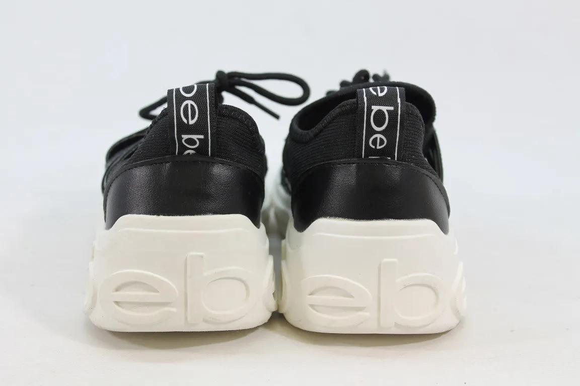 Bebe Leylan Women's Black Sneakers 7M(ZAP16322)