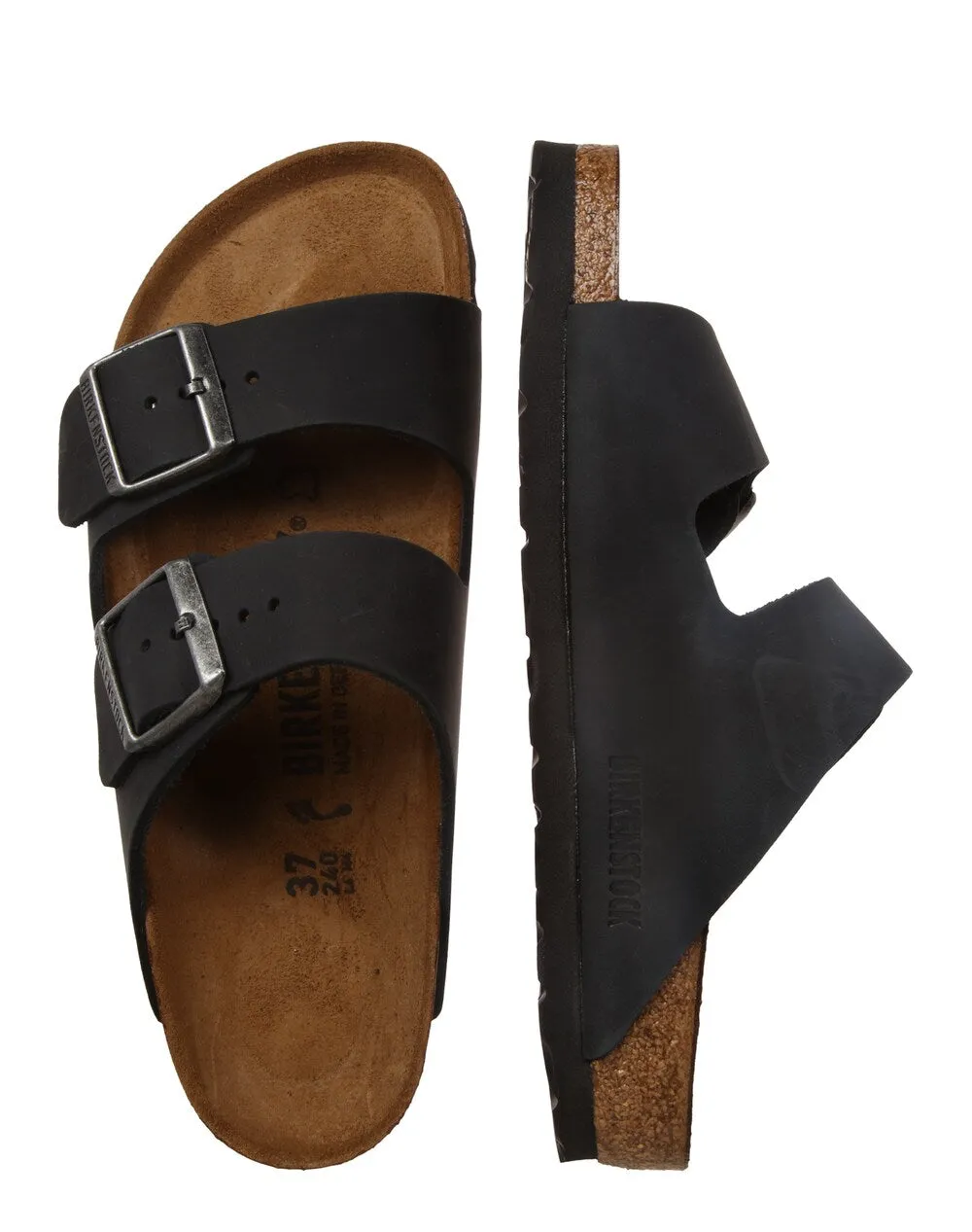 Birkenstock Arizona mules, black