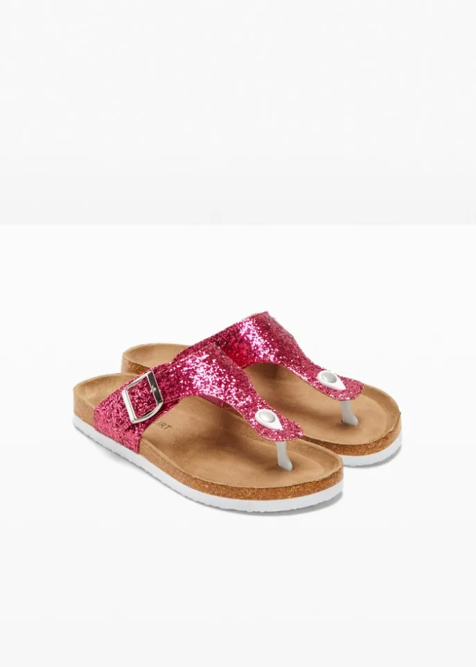 Bodyflirt stand-up mules, pink