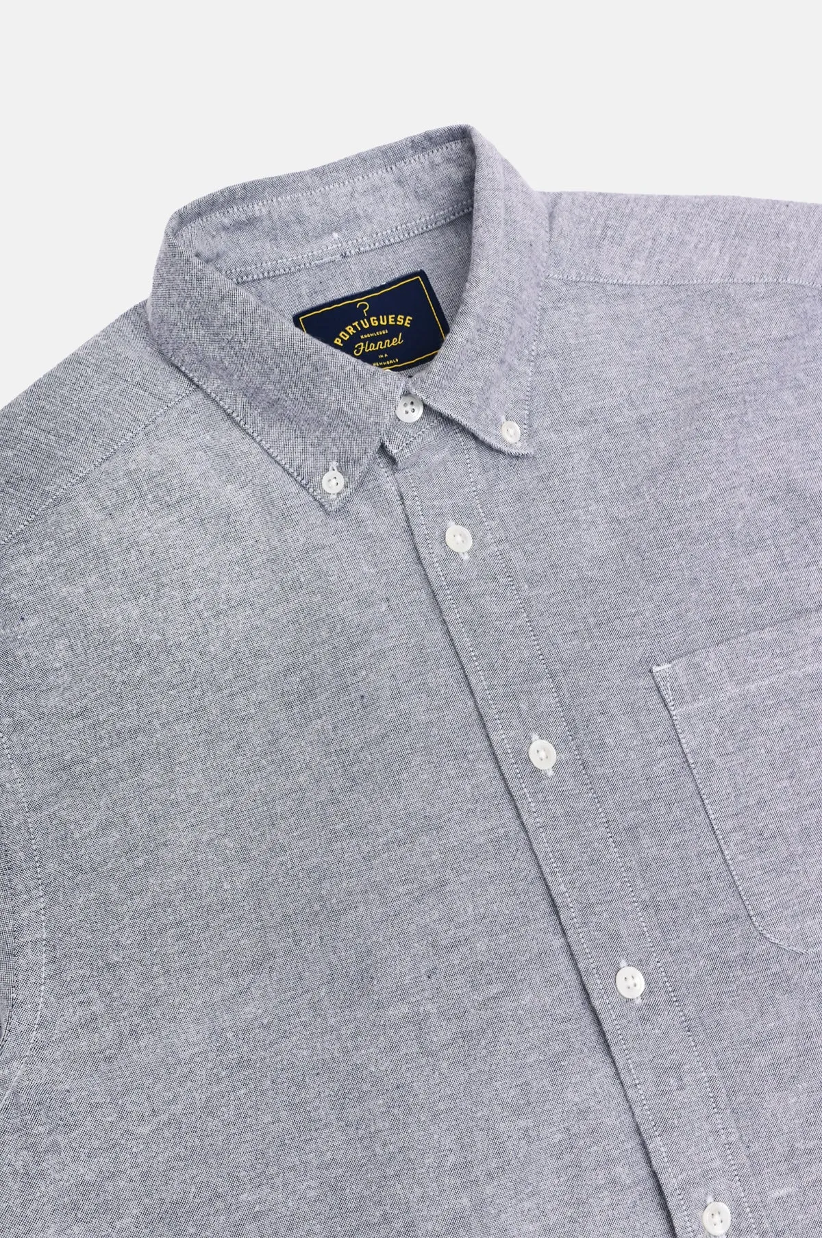 Brushed Oxford Shirt Blue