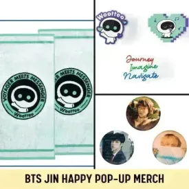 BTS Jin HAPPY Album Merch - Official MD - Running Wild To Happiness