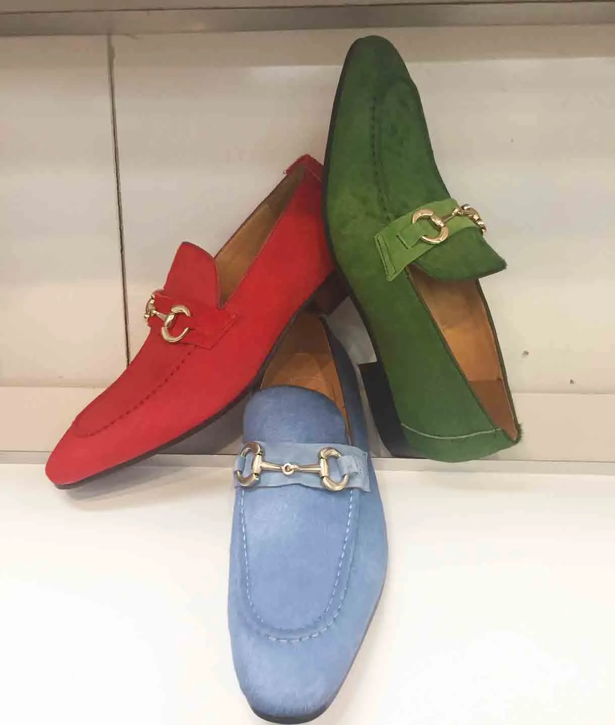 Carrucci by Maurice Pony Hair Loafer Sky/Blue