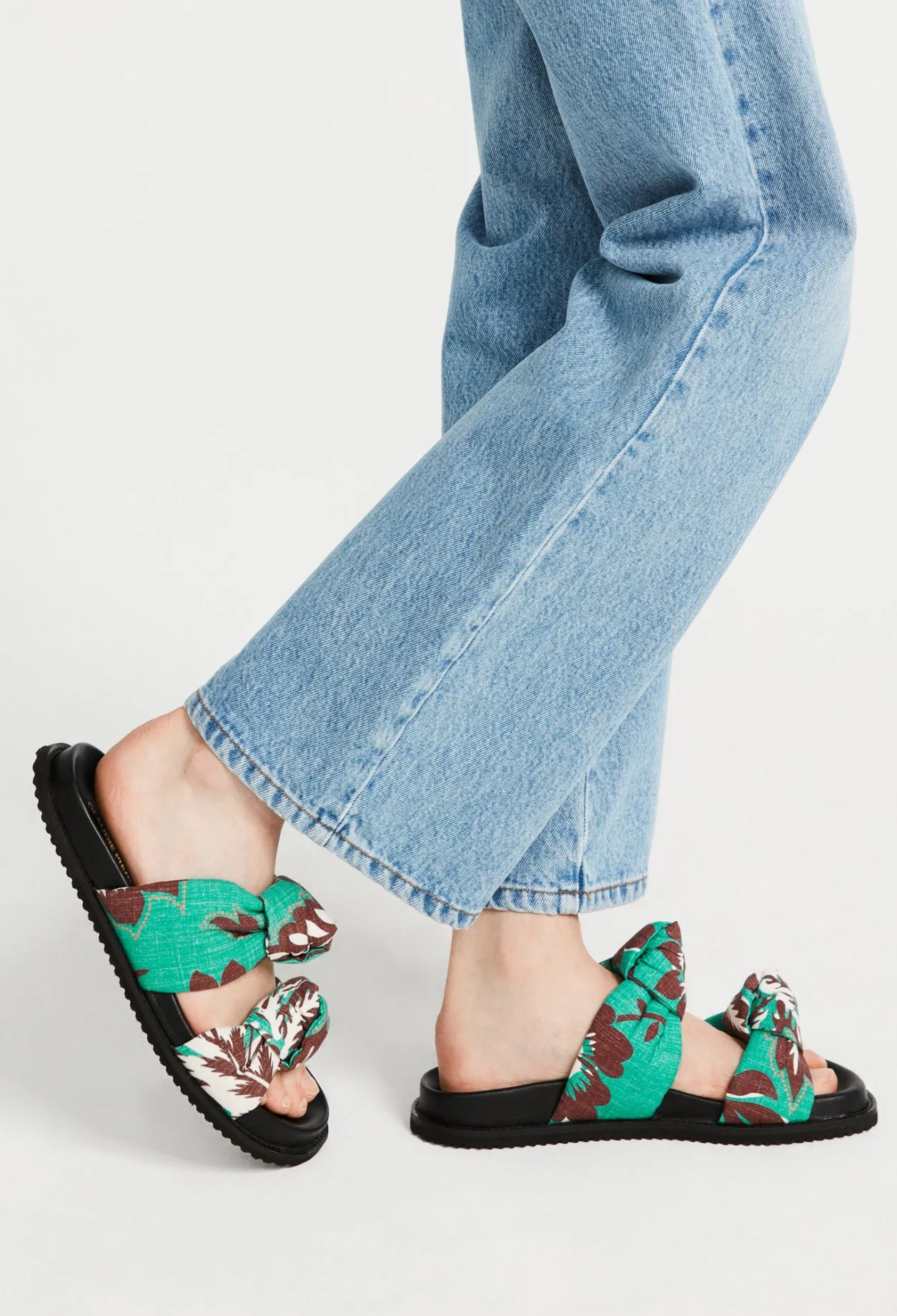 Chaussures Plates Ouvertes - Andromede Bandana - Lagon