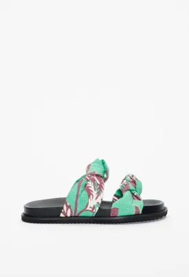 Chaussures Plates Ouvertes - Andromede Bandana - Lagon
