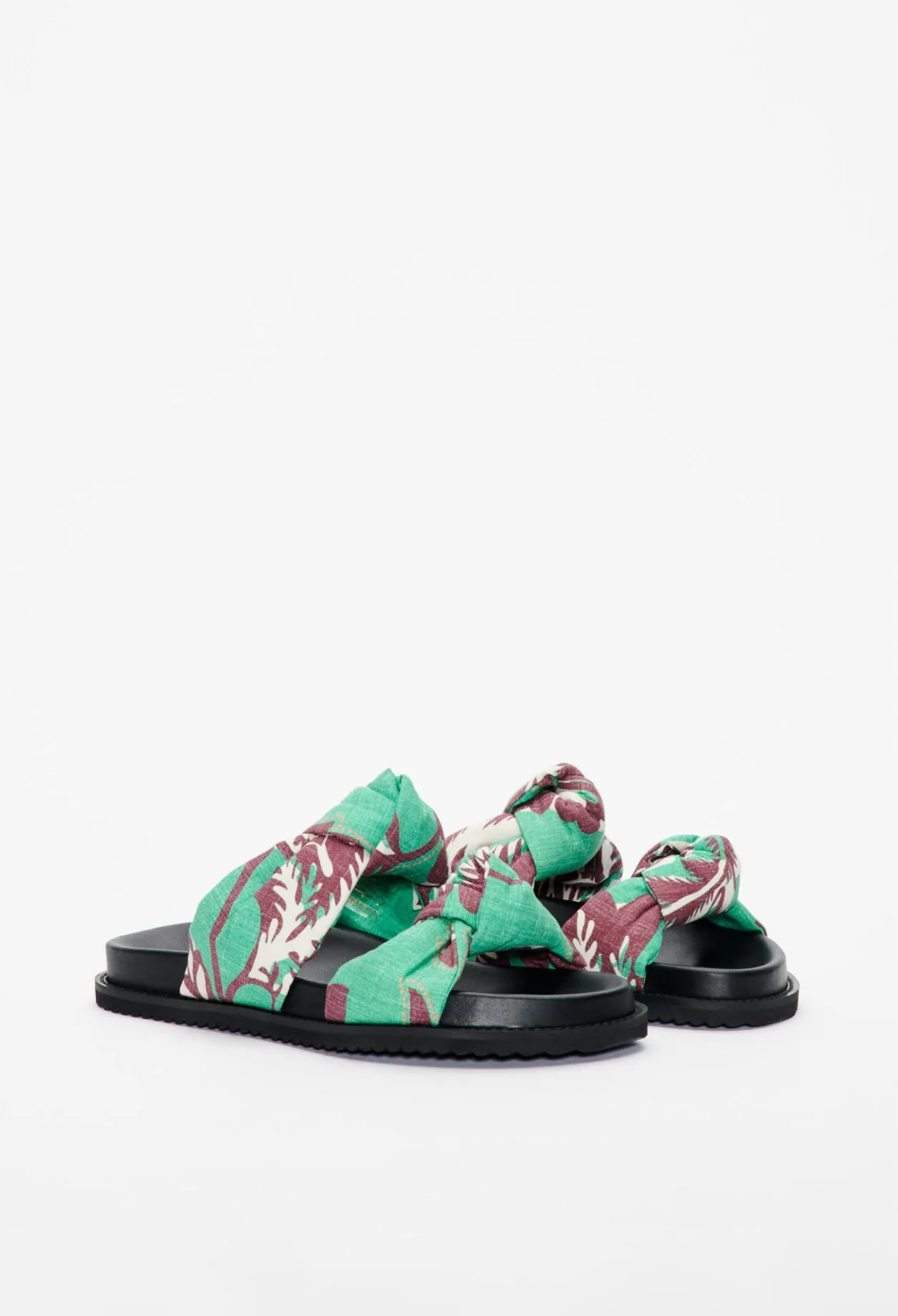 Chaussures Plates Ouvertes - Andromede Bandana - Lagon