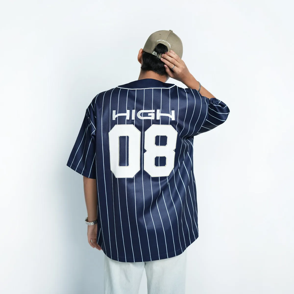 Classic Striped Baseball Jersey - Stylish and Comfortable Design for All Seasons