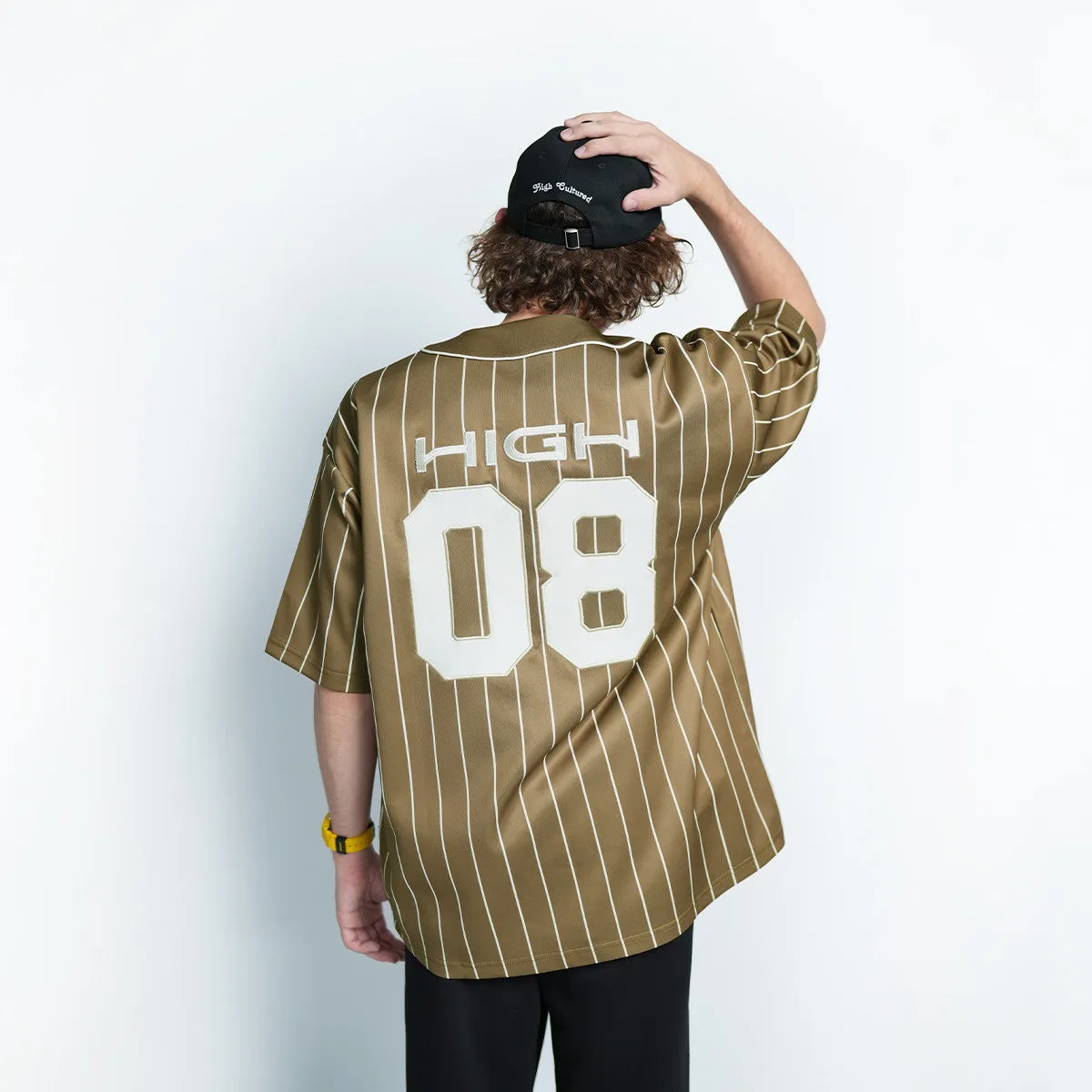Classic Striped Baseball Jersey - Stylish and Comfortable Design for All Seasons