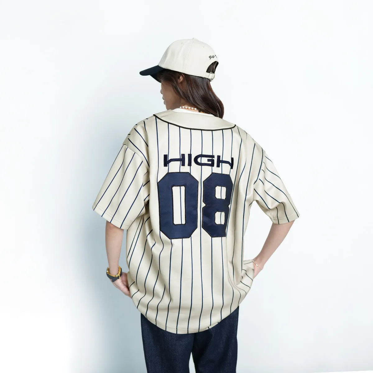 Classic Striped Baseball Jersey - Stylish and Comfortable Design for All Seasons