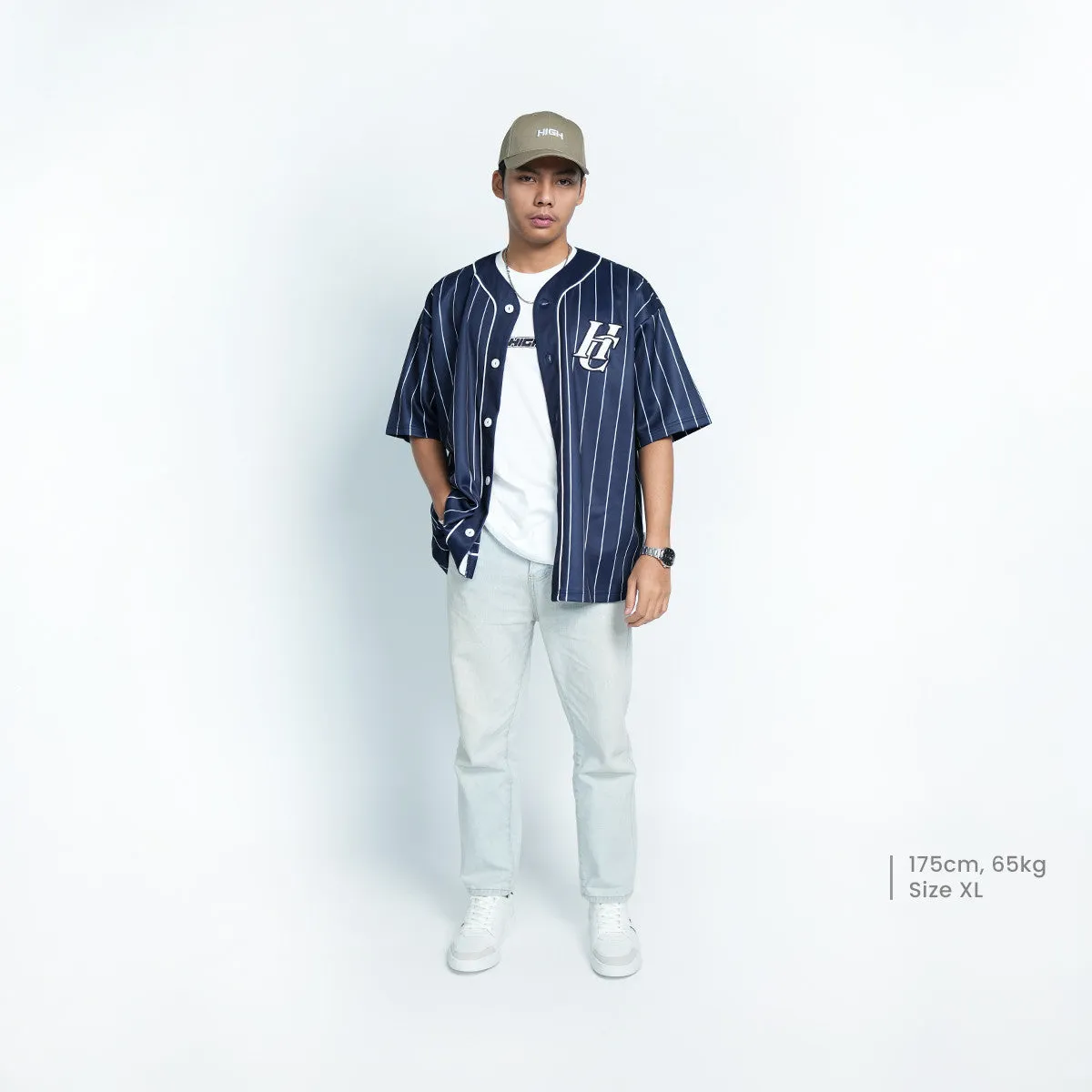 Classic Striped Baseball Jersey - Stylish and Comfortable Design for All Seasons