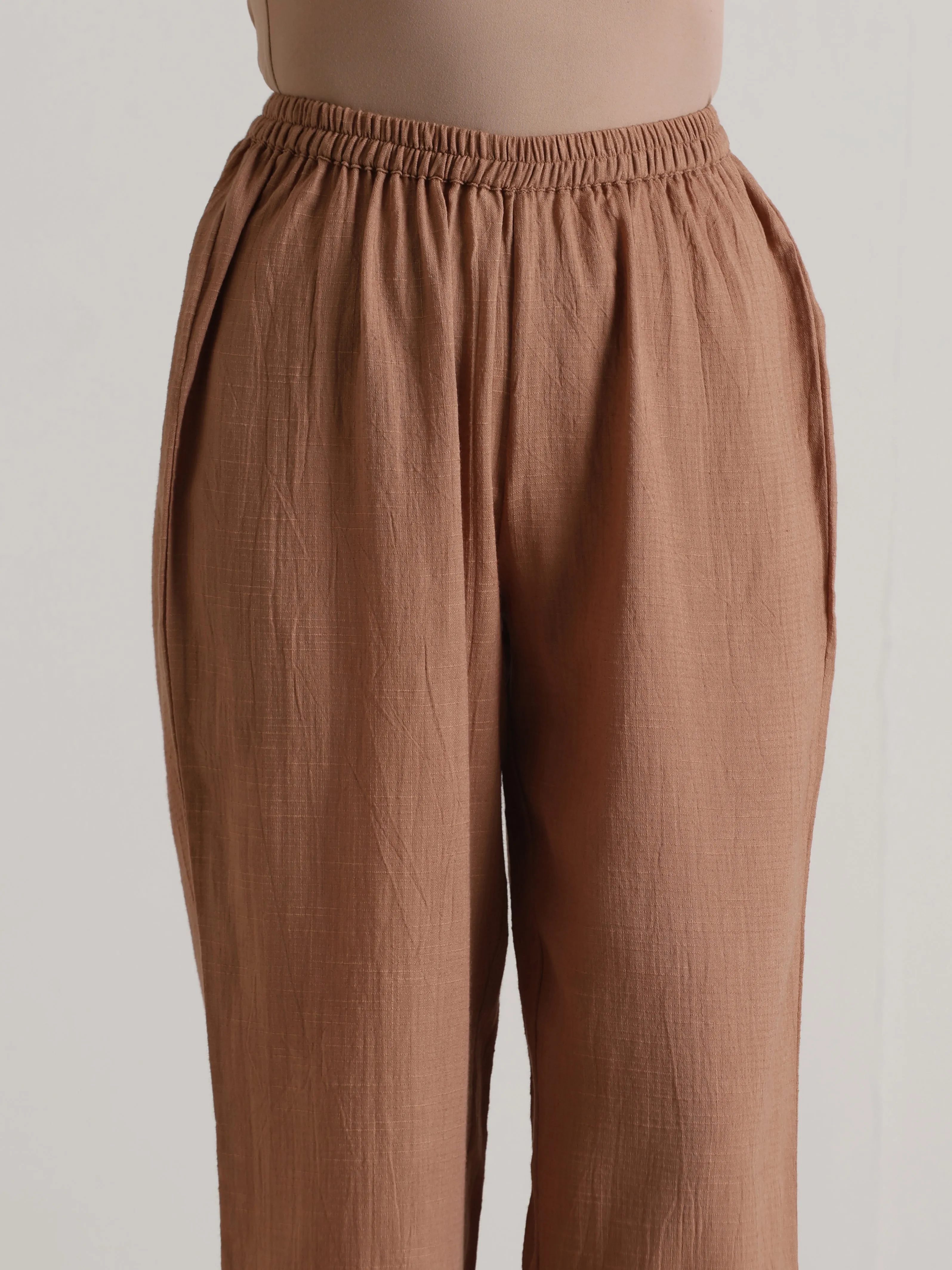 Dark Green Kurta Pant Set