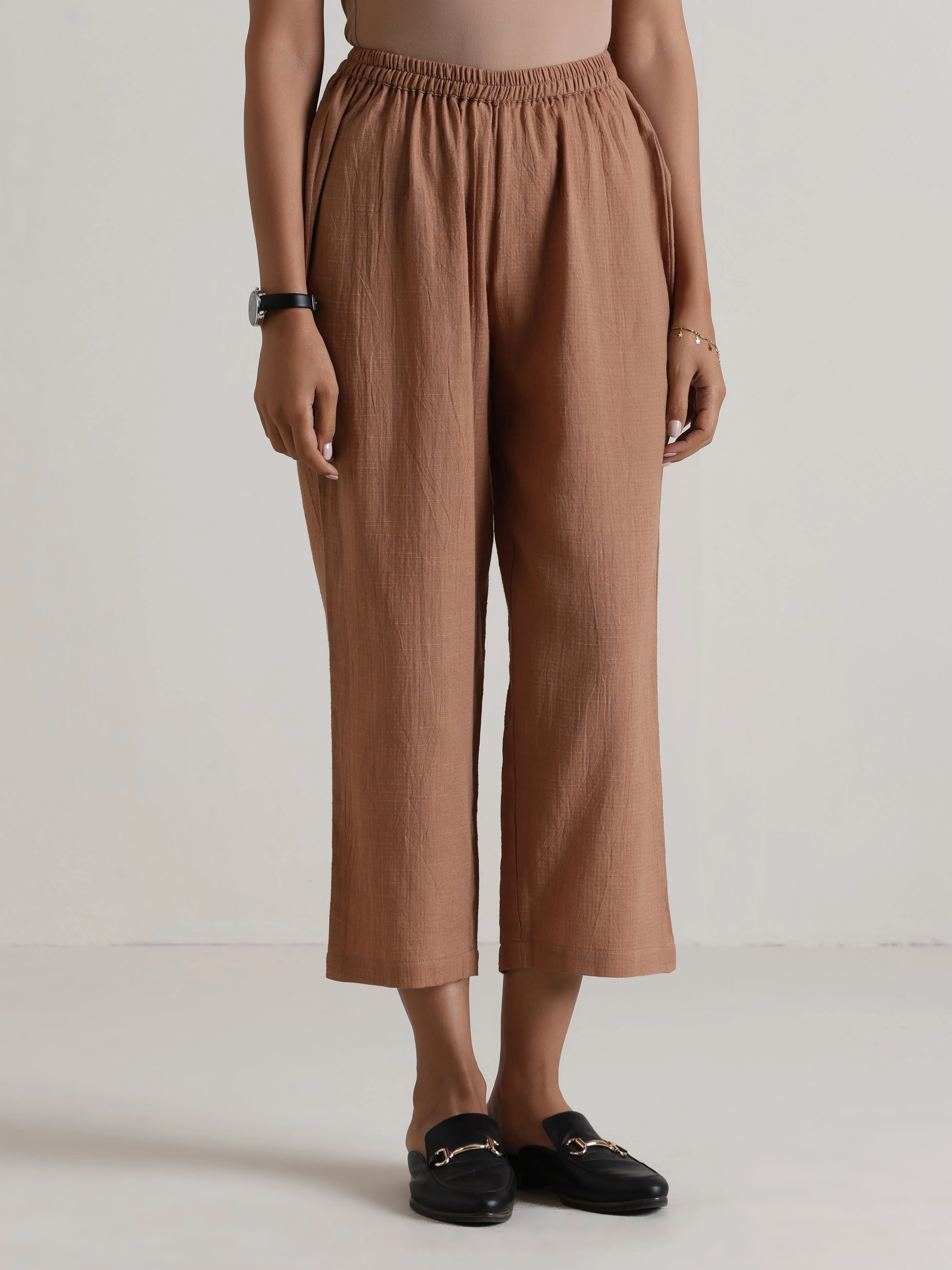 Dark Green Kurta Pant Set