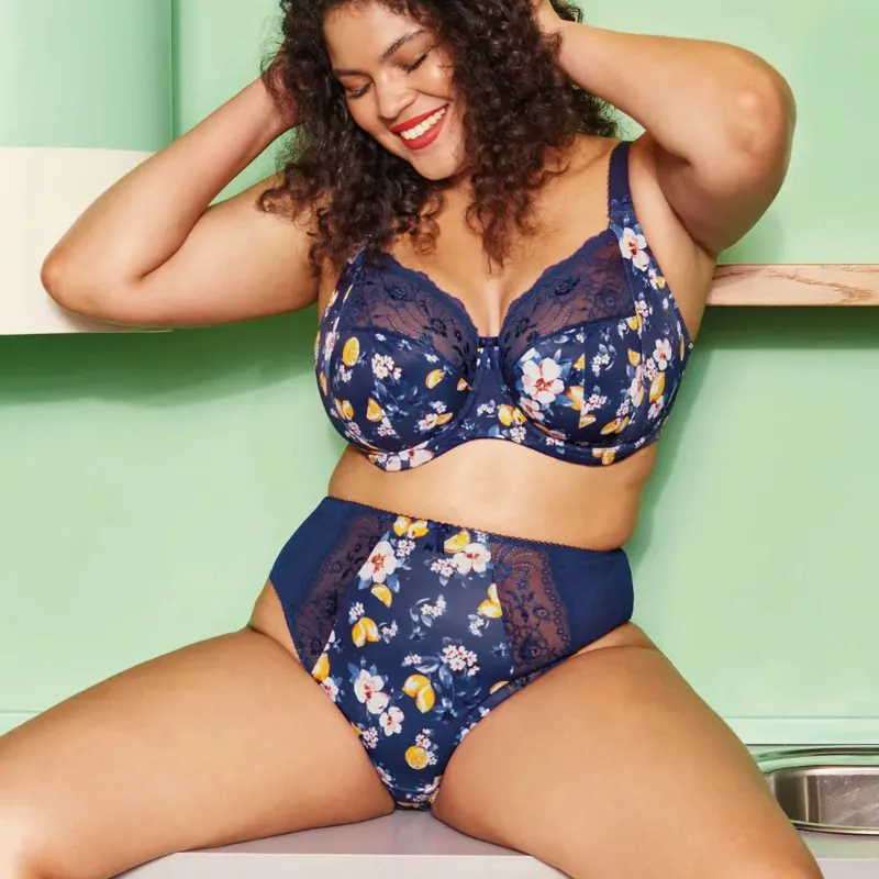 Elomi Morgan High Leg Brief Sicilia