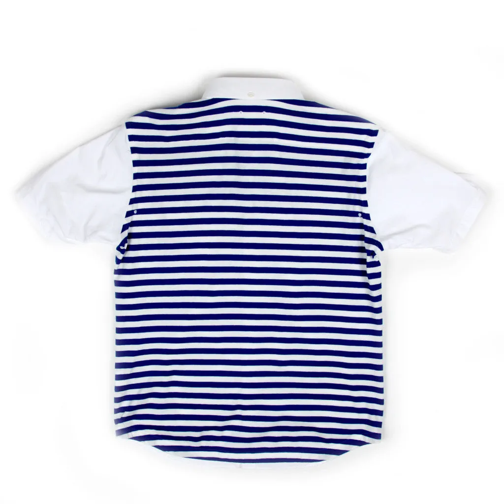 Fabric Mix B.D. Shirt