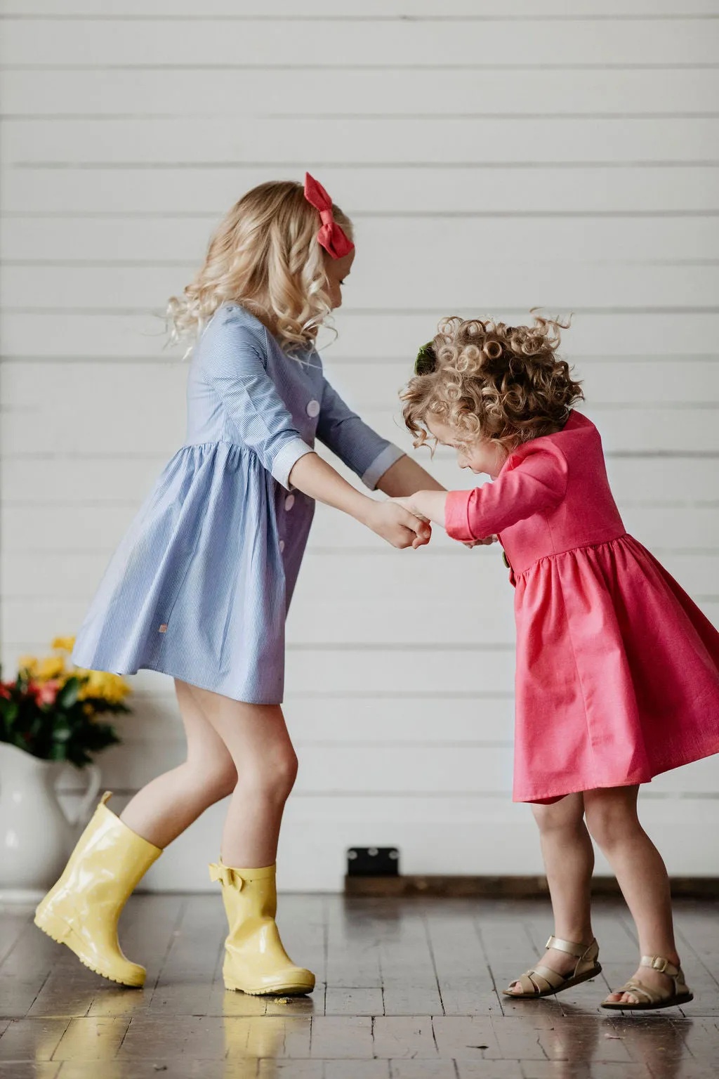 Frankie Dress - Blue Stripe