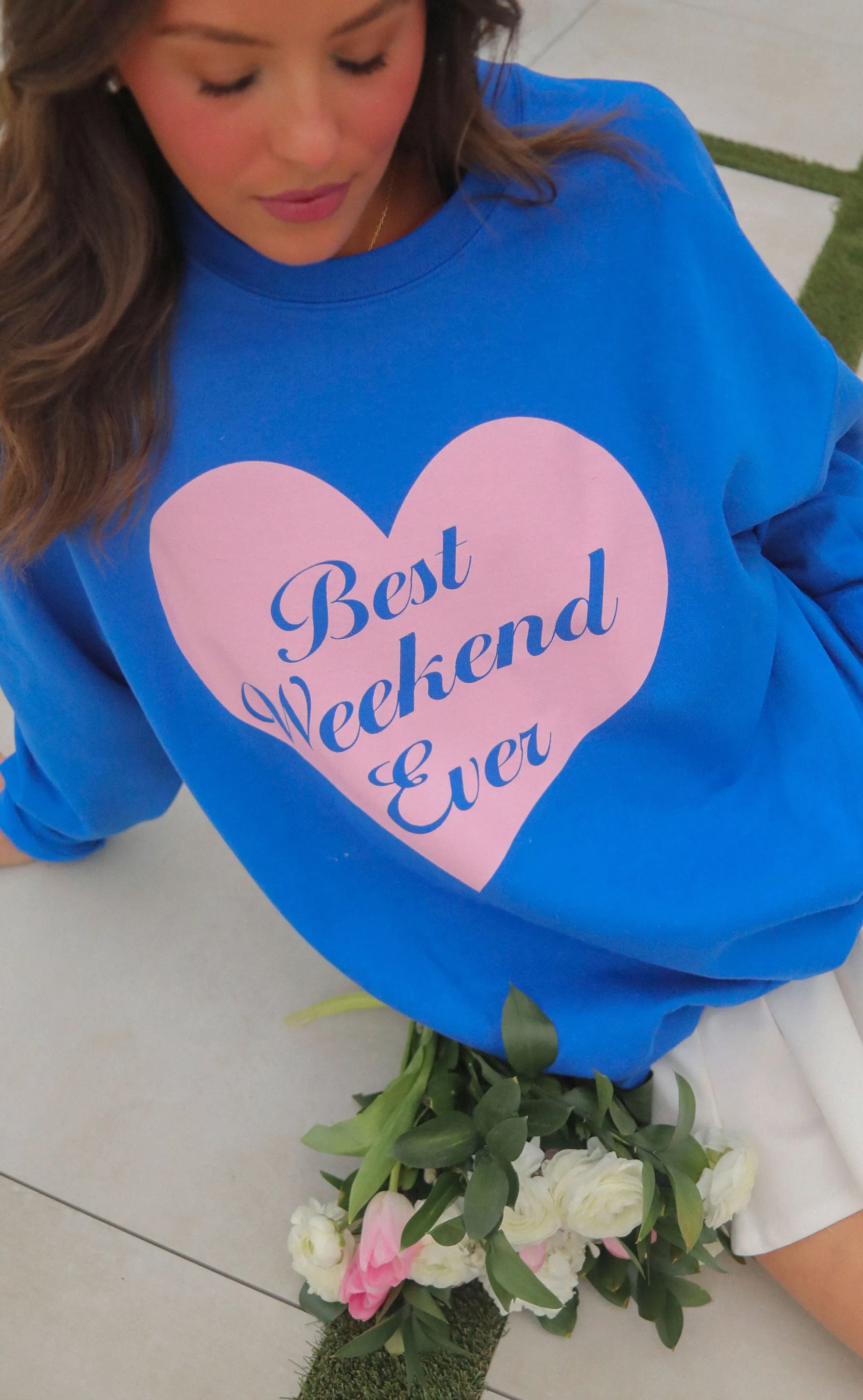 friday   saturday: best weekend ever sweatshirt