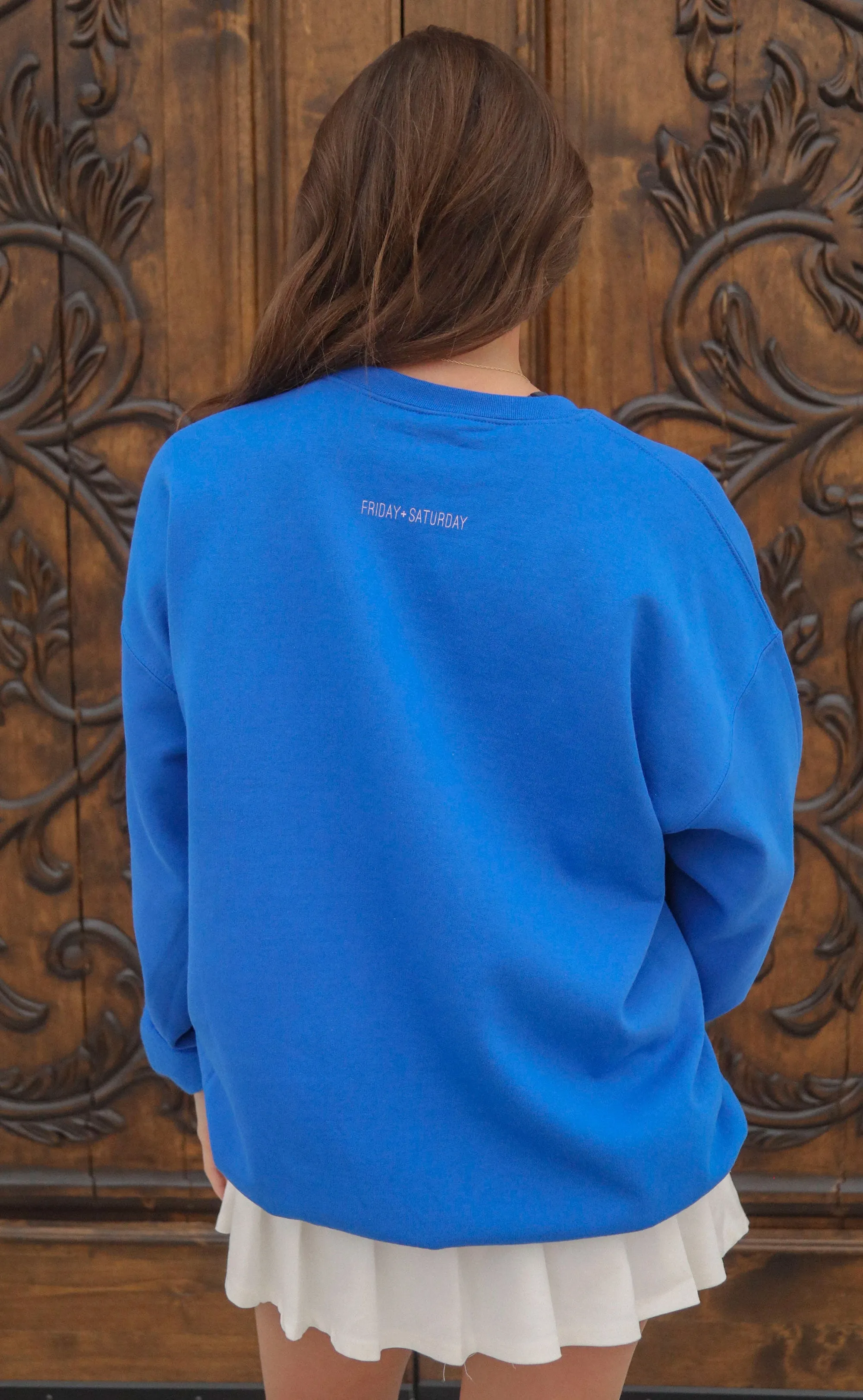 friday   saturday: best weekend ever sweatshirt