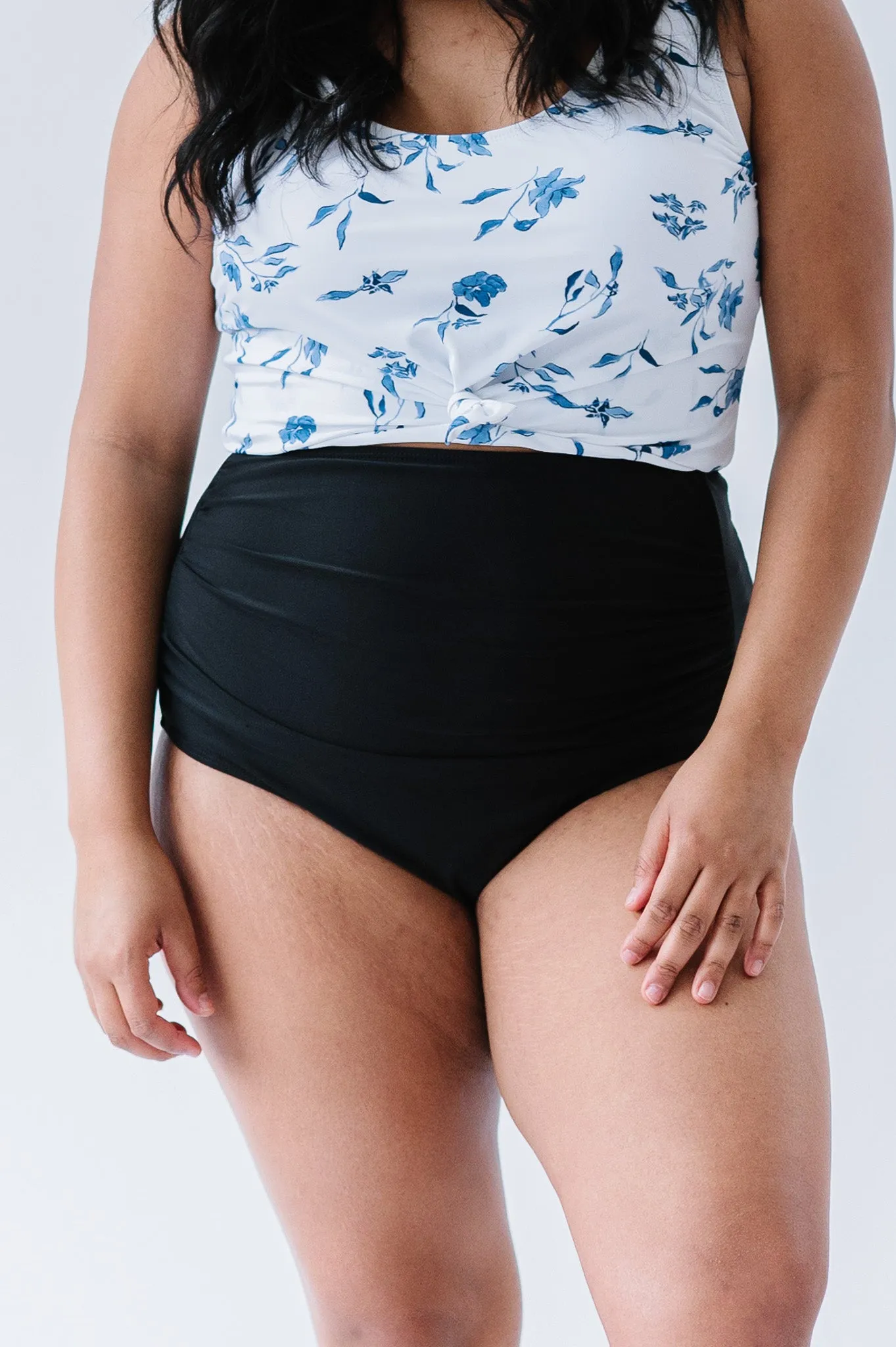 High Rise Barefoot Bottom | Black