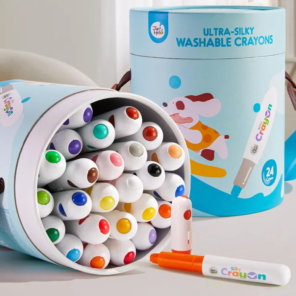 Jar Melo Ultra Silky Washable Crayons