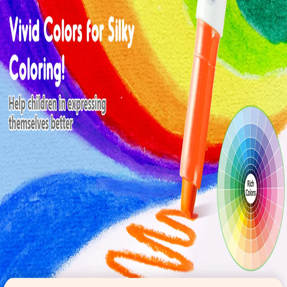 Jar Melo Ultra Silky Washable Crayons
