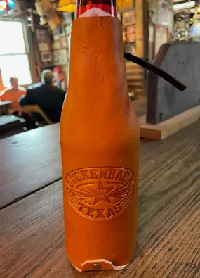 Leather Koozies (click for options and prices)