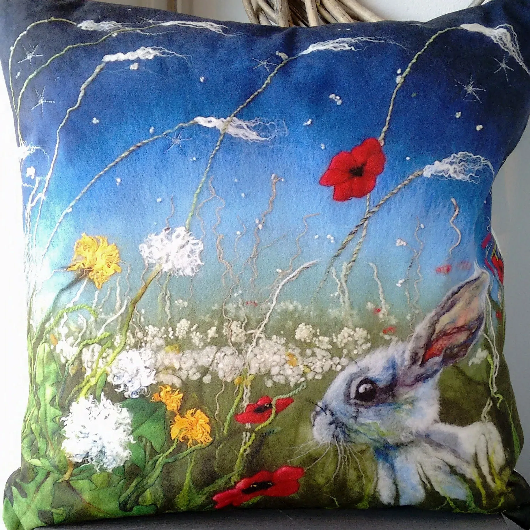 Marmalade Rose cushion
