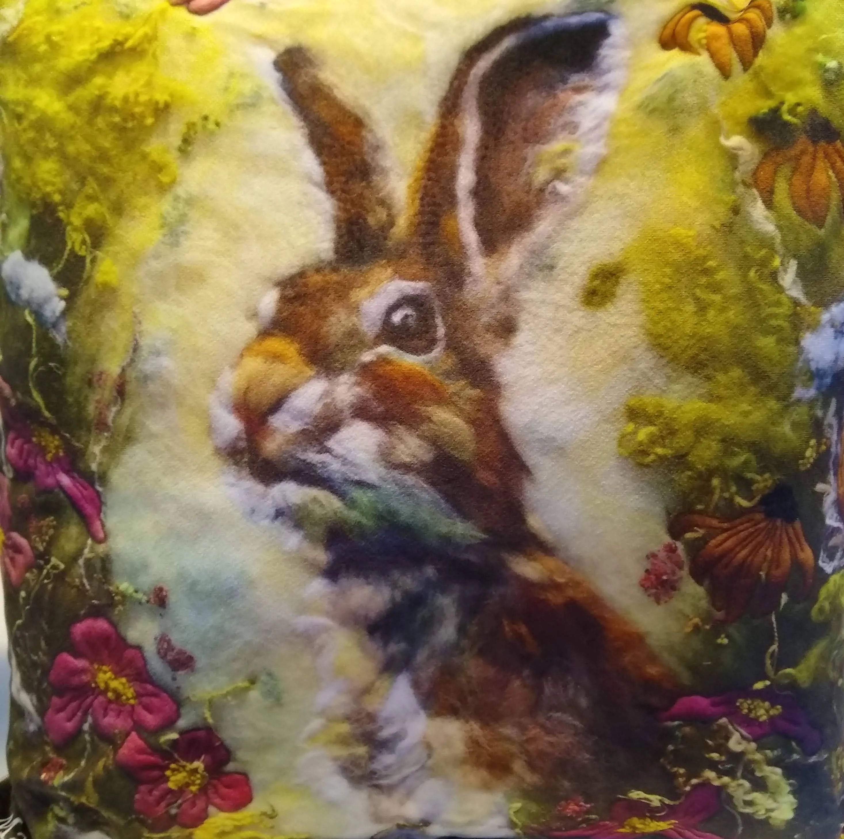 Marmalade Rose cushion