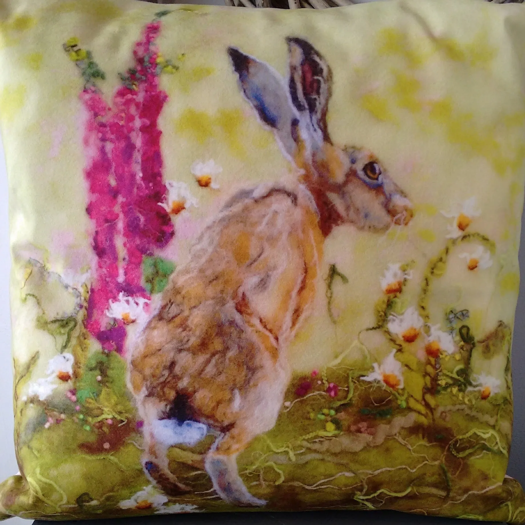 Marmalade Rose cushion