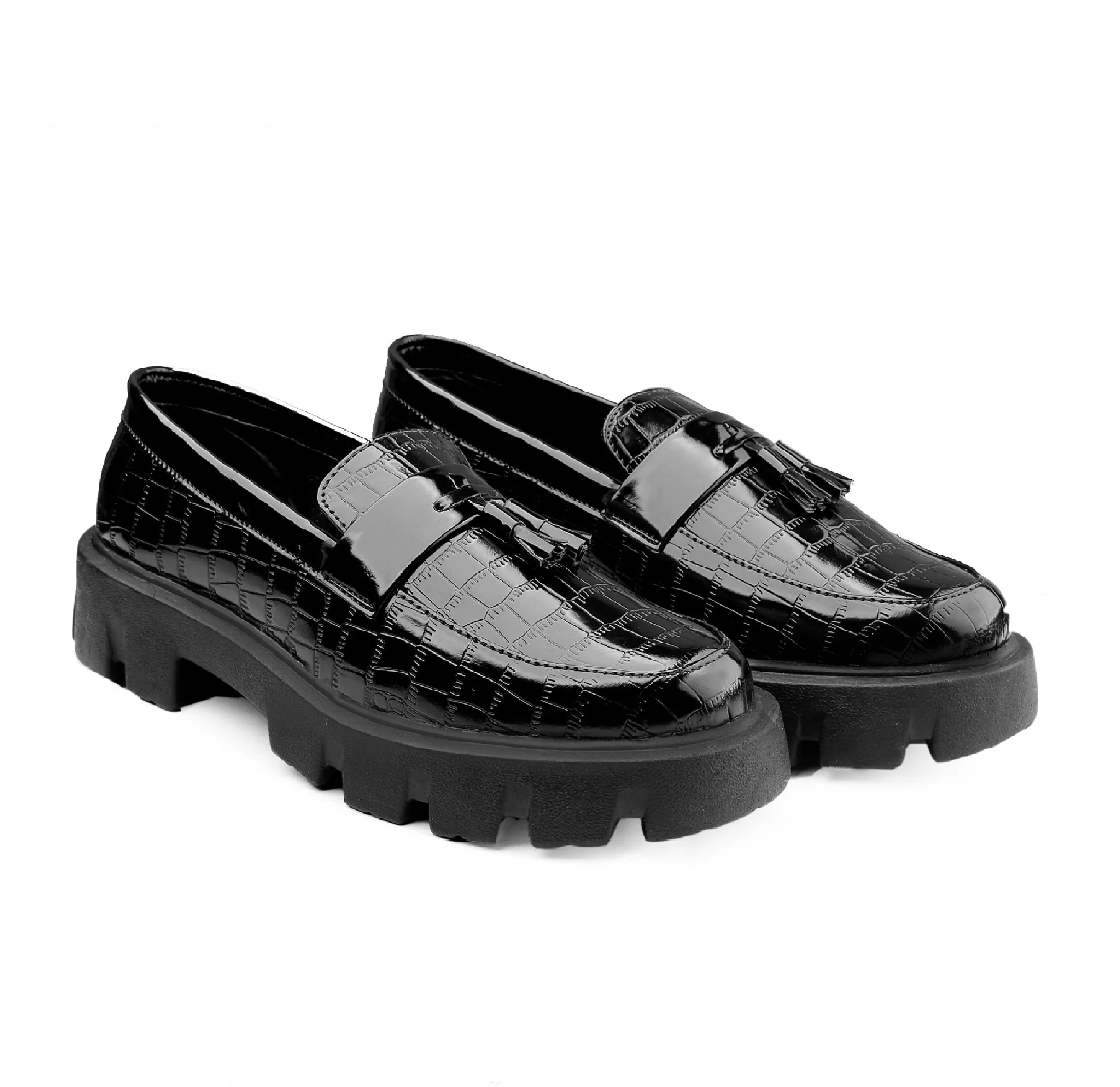 Men's High-end Fashion Tassel Slip-ons