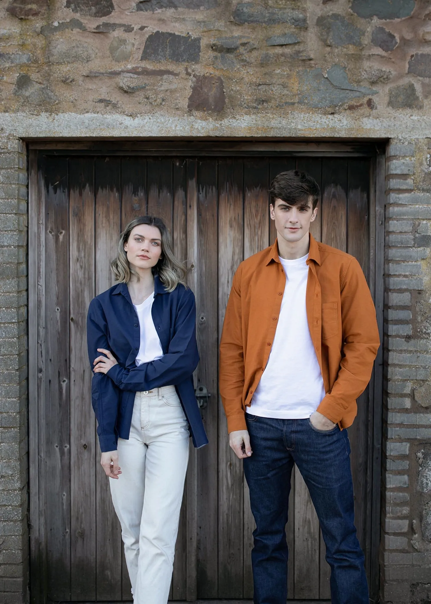 Overdyed Oxford Overshirt Indigo
