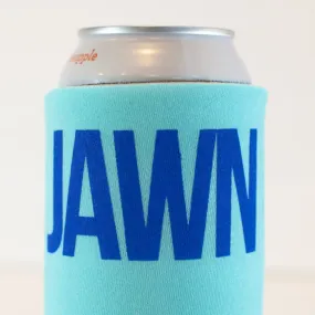 Philadelphia can coolie, JAWN drink holder, bachelor party favor, insulated koozie for Philly tailgating
