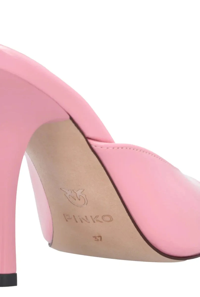 Sandali Mules Con Tacco