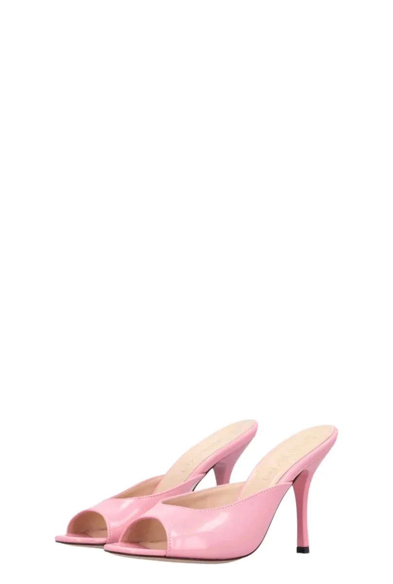 Sandali Mules Con Tacco