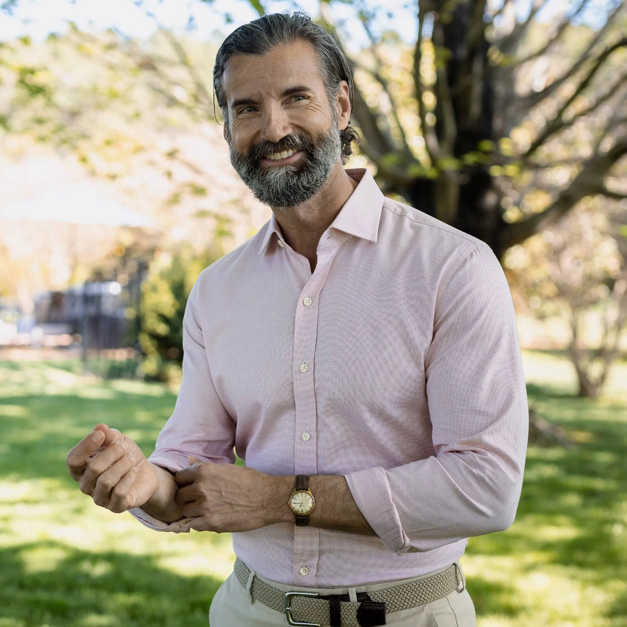 The Orange Carter Panama Oxford Custom Shirt
