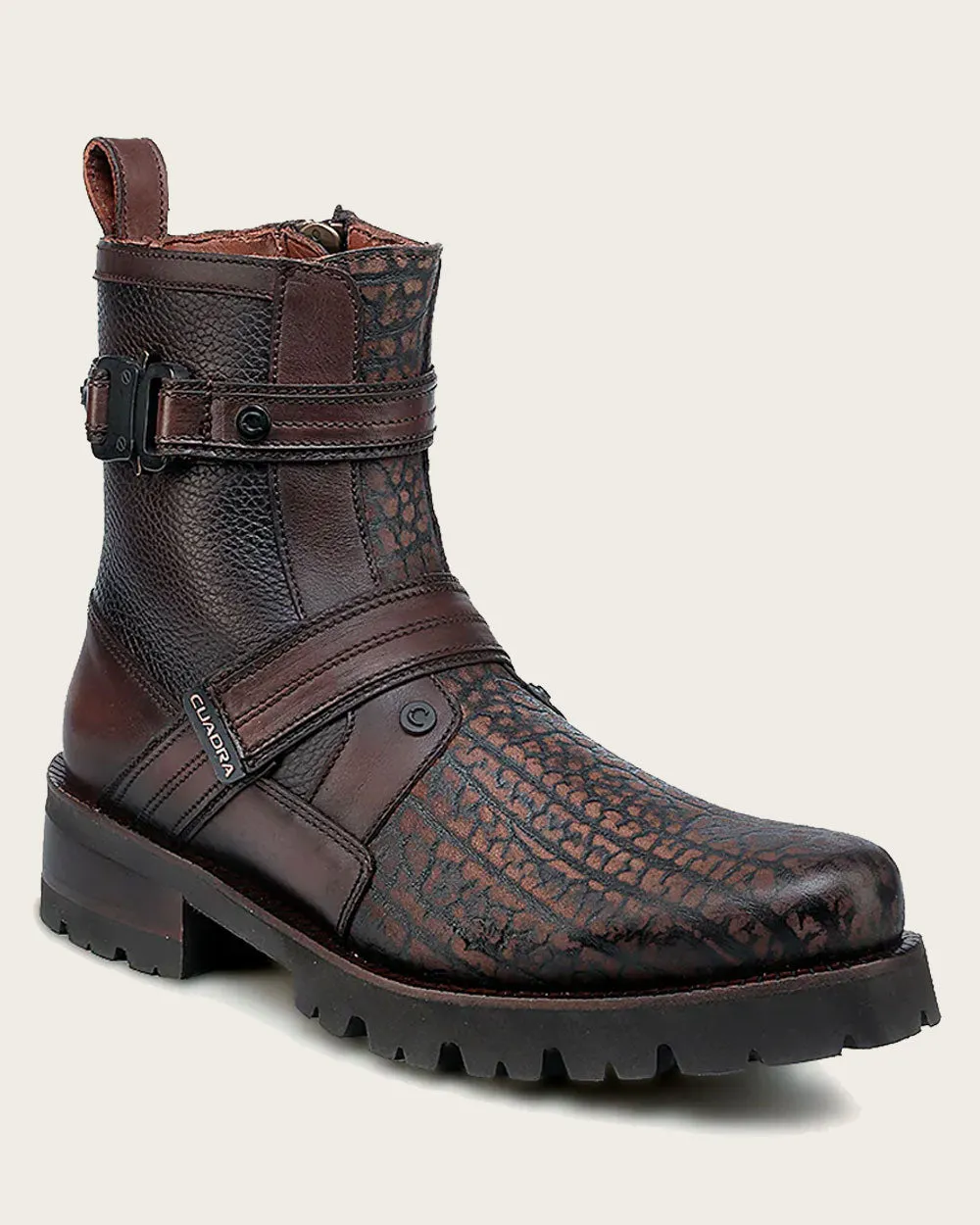 Comfortable Urban Honey-Colored Ankle Boot