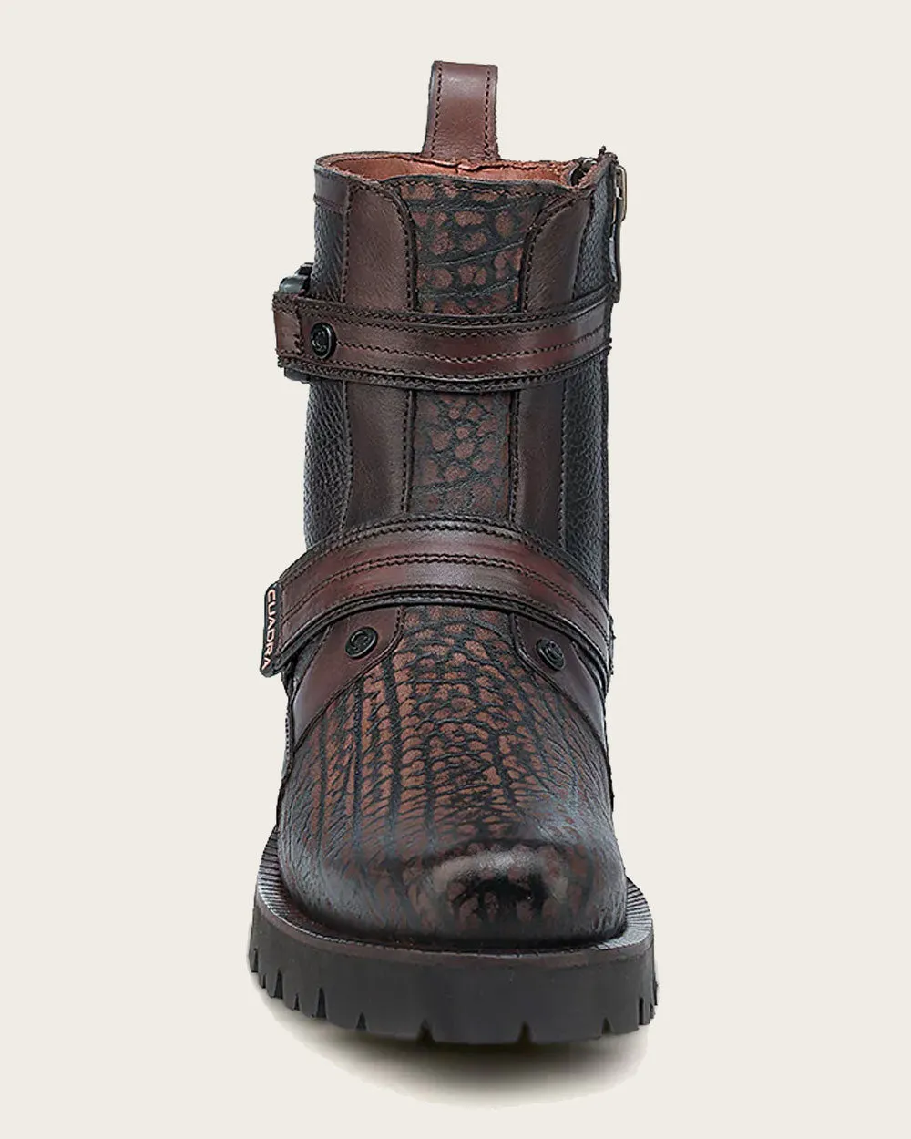 Comfortable Urban Honey-Colored Ankle Boot