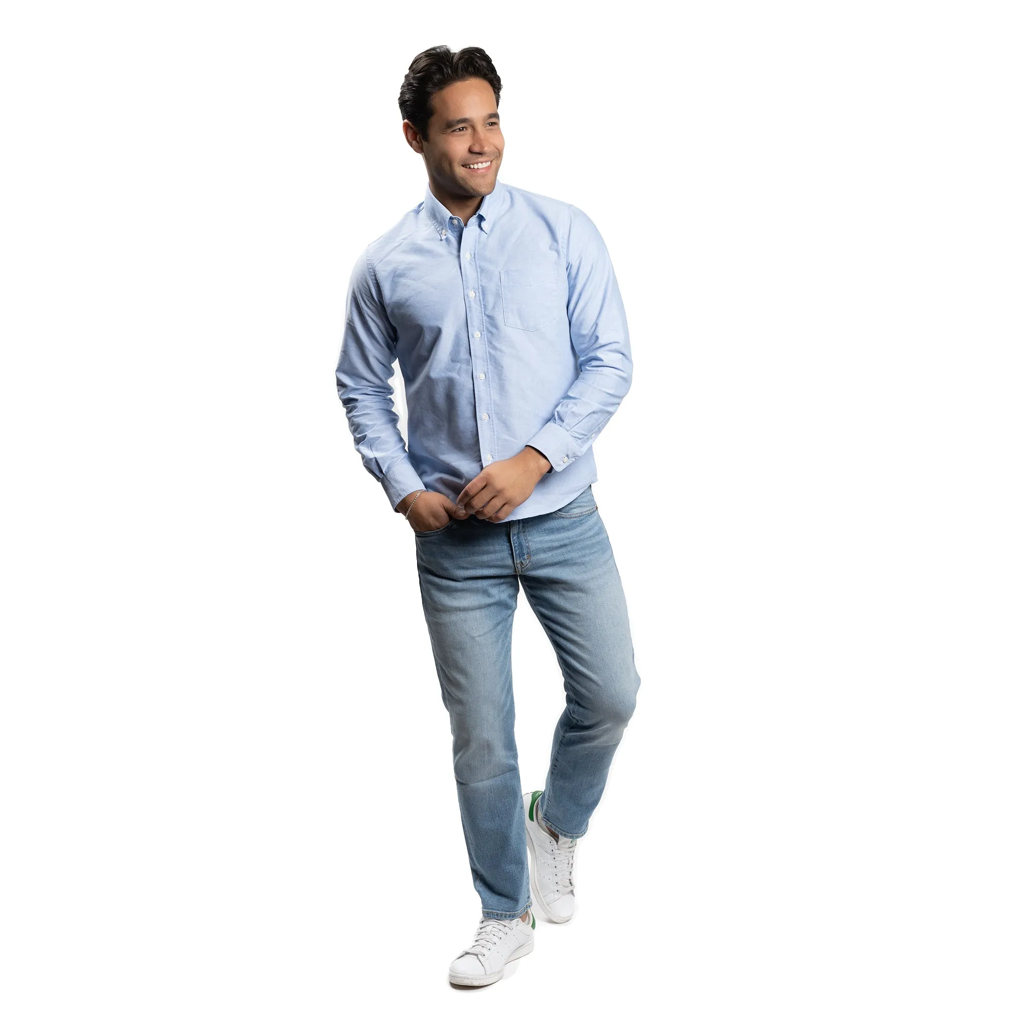 Weekend Oxford Standard Fit - Blue
