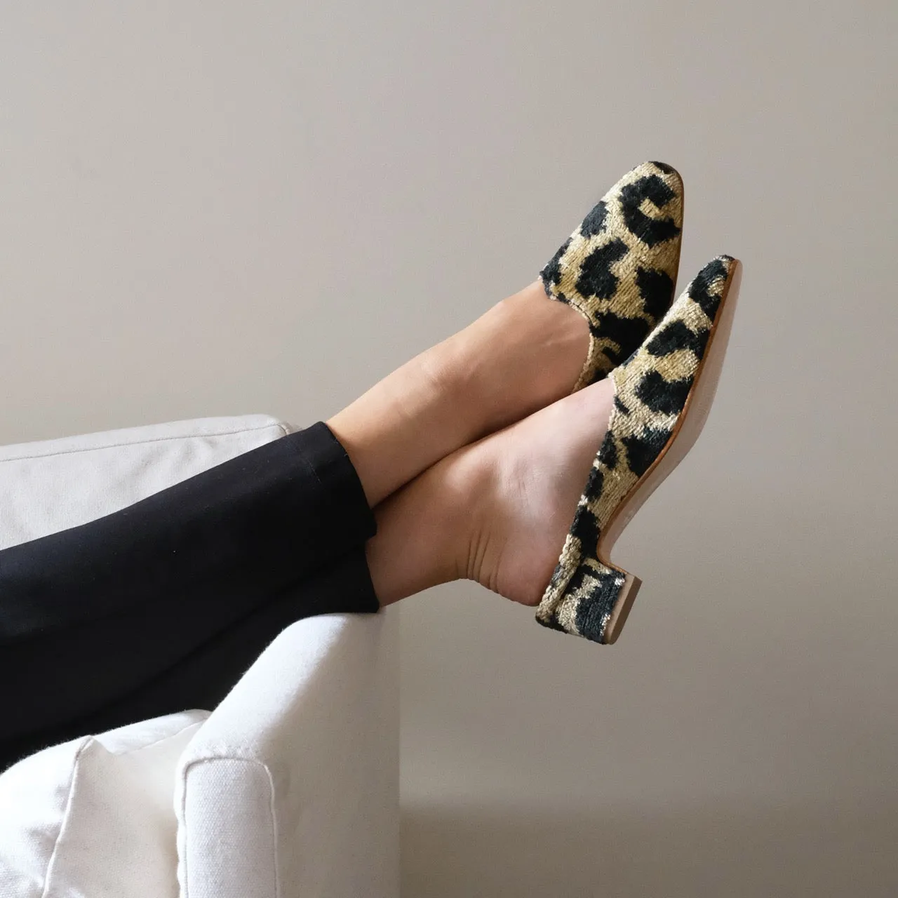 Women's Clementine Velvet Mules