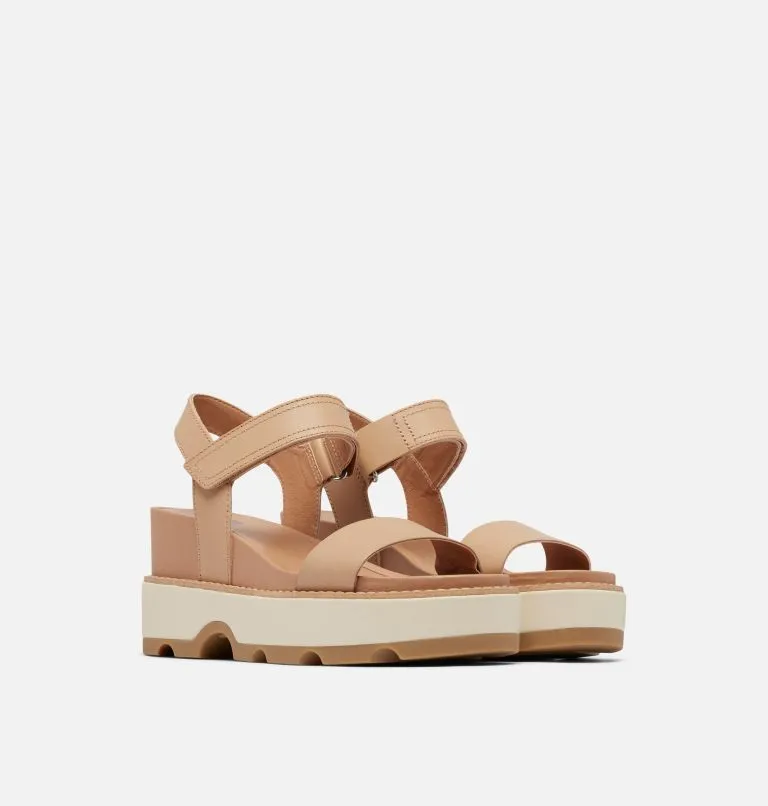 Women's Joanie IV Y Strap Wedge Sandal by Sorel